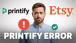 Как исправить ошибку публикации Printify на Etsy, Shopify, WooCommerce, eBay