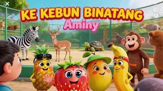 Ke Kebun Binatang #song #lagu #anak #cute #animals 