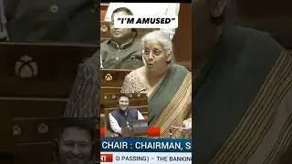 Nirmala Sitharaman's Friendly Banter In Parliament Goes Viral! #loksabha #parliament #raghavchadha