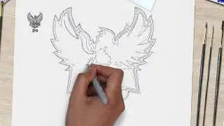 TUTORIAL MENGGAMBAR PHOENIX|TERBARU HARI INI
