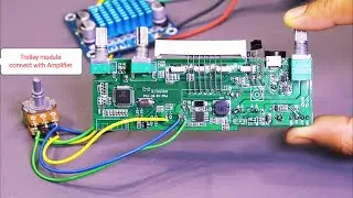Trolley Module - Audio Output direct connect in amplifier ?