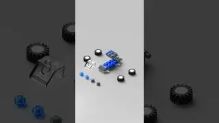 Brick mini pick up truck #lego #legoinstructions  #brick #satisfying  #vehicle #tdbricks #legocity