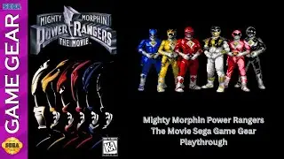 Mighty Morphin Power Rangers The Movie Sega Game Gear Playthrough