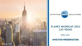 Staffing 360 Solutions, Inc. (NASDAQ: STAF) Webcast | Planet MicroCap Showcase: VEGAS 2023