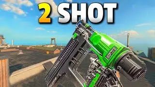 The *NEW* NAILGUN is INSANELY BROKEN in WARZONE! (2 SHOT)