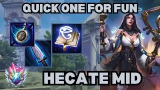 SHORT GAME (THANK YOU GUYS FOR THE SUPPORT) - Hecate Mid Smite 2 Gameplay