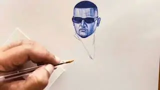 Dhanda nyoliwala pen freehand drawing | Timelapse drawing 