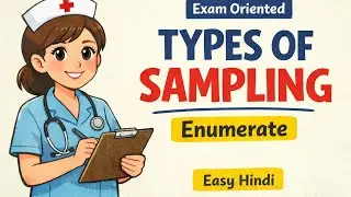 Enumerate types of samplingTypes of sampling in nursing research