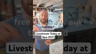 Livestream today at 3pm EST about my #3dprinting #smallbusiness and #etsy shop. See you there!