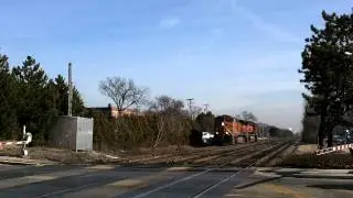 BNSF 4783 at Western Springs, IL