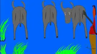 Slap on Cow Butt || Animation || Rayhan Khan Shawon #animation #cow #eiduladha #korbanirhut