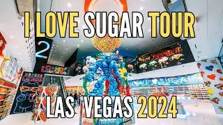 I Love Sugar Las Vegas Tour | Sweet Paradise at The Linq Promenade 2024