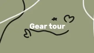 Service dog and everyday gear tour! (first video)