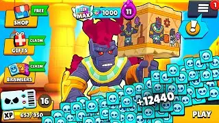 Complete BRAWL PASS FREE GIFTS with MUMMIFIED FRANK - Brawl Stars