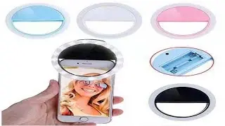 XJ-01 Battery Operated Selfie Ring Light l Unboxing, Review & Test