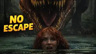 She Hid in Water&hellip; But the Dinosaur Was Already There | Jurassic World Dominion Recap
