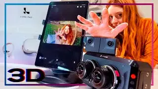 3D LIGHTFIELD 😱 Create SBS or Light field Video from VR180 or 360 | LEIA Lume Pad Review & Tutorial