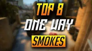 TOP 8 ONE-WAY SMOKES ON MIRAGE - CS:GO (2018)