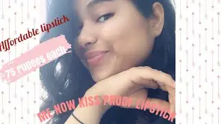MENOW  kiss proof lipstick swatches |REVIEW|  Shraddha Mittal