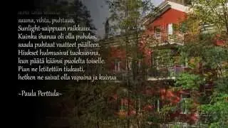 Runopolku - Saunasilta ja yleinen sauna