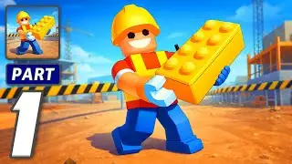 Toy City: Block Building 3D - Gameplay Walkthrough Part 1 - Toy Worlds Come Alive (iOS, Android)