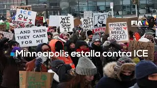 Agentes migratorios desatan crisis pol&iacute;tica y protestas en Minneapolis