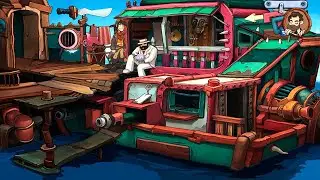 Bozo's secret phrase. Walkthrough #19 (Deponia 2)