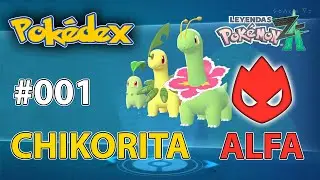 001 Donde encontrar a Chikorita, Bayleef y Meganium (ALFA) Leyendas Pokemon Z-A - Alfadex Luminalia