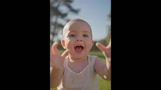 Two Little Babies Playing by the Beach & Garden 🌊🌸 | Sweet Moments Short