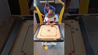 Trying My Favorite carrom trick shot! carrom tips carrom lovers family# shorts #viral #shortsfeed