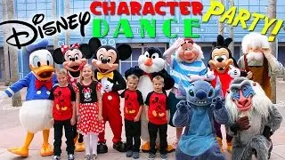 Disney Character Dance Party