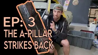 Ep 3: XA Falcon A-Pillar repairs, windscreen/plenum removal and a giant piston.