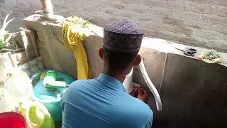 New China drinking water faucet installed at home