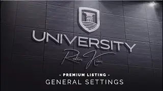 Premium listings- general settings