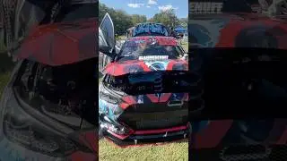 A ride made for a velociraptor￼ #quartermile #carculture #car #carmeet #carshow #cleetusmcfarland