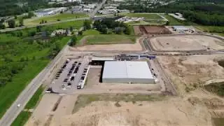 Drone Footage Of New Construction In Lansing