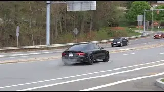 LOUD Audi RS7 Hard Acceleration!!