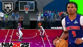 My AUSAR THOMPSON Build With A 90 DEFENSIVE REBOUND is UNFAIR in NBA 2K25...