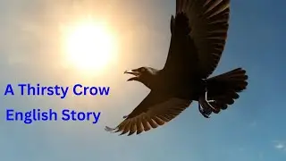 A Thirsty Crow, A witty crow, A clever crow, story telling, Completing story, viral story,