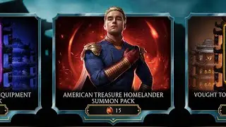 Homelander Hunting Kontinues&hellip; American Treasure Homelander Summon Pack Opening MK Mobile