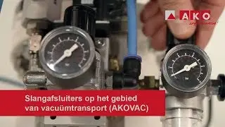 Slangafsluiters op het gebied van vacu&uuml;mtransport dicht en slijtvast toepassen (AKOVAC)