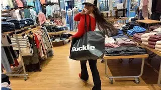 shopping at buckle