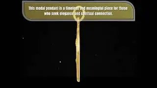 14k Yellow Gold St. Matthew Medal Pendant &ndash; Patron Saint of Bankers, Accountants & Tax Collectors