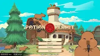 [IZIN NGOBAT] Mencoba Meracik Menu Farmasi #potionpermit #freetalk #pngtuberid #capybara #sloulive