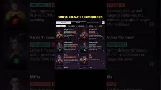 sniper character combination free fire || sniper character combo