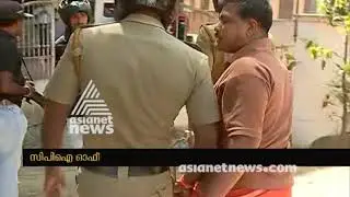 BJP- Sabarimala Karma Samithi attack CPM party office palakkad