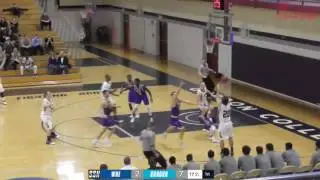 MEN'S BASKETBALL: Johnson, Scots Rebound in Big Way, 1/21/17