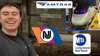 LIRR, NJT, & Amtrak Acela/NER Railfanning in Penn Station! A Great Mixed Bag | July 16, 2025