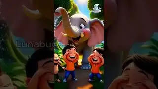 Forest Friends Adventure 🐘🌈 | Fun Kids Animal Song | lunobuds Tv #kids #cartoon #song