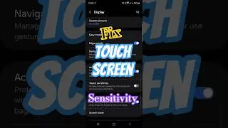 How to fix Touch Screen sensitivity on Android Mobile? #shortsfeed
